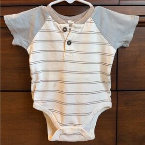 Colored Organics | Striped Baby One-Piece